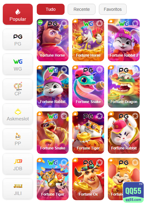 Experiência de Jogos qq55.com